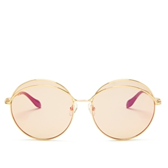 Sonix Accessories - Sonix Women's Oasis Mirrored Round Sunglasses 60mm